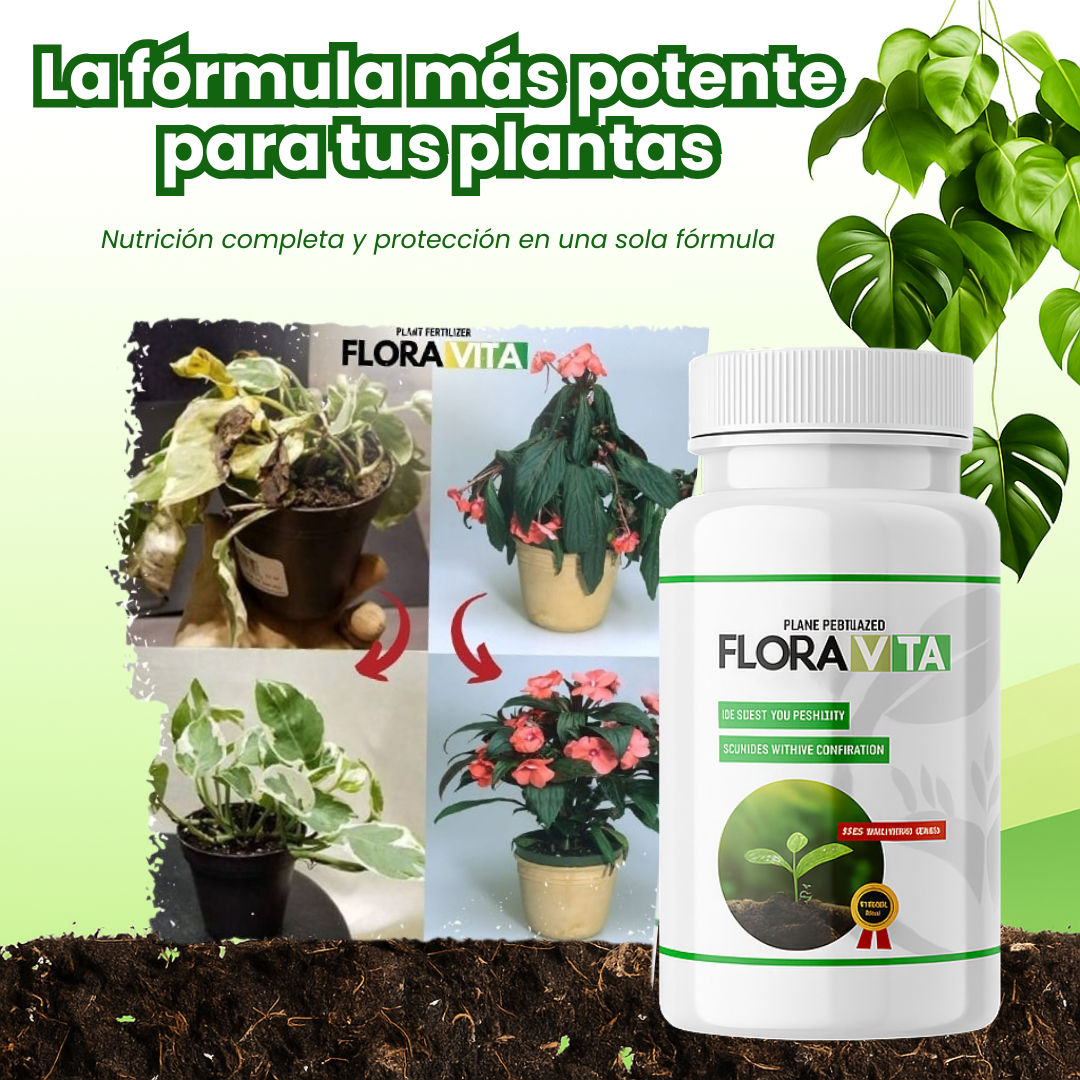 FloraVita ® Fertilizante para el crecimiento de las plantas