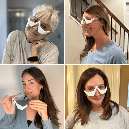 RevitaOjos - Dispositivo Antiedad de Luz Roja y EMS para Eliminar Bolsas, Ojeras y Hinchazón