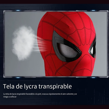 Ultimate Spider-Mask con ojos parpadeantes y móviles