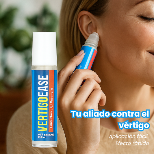 Vertigo Ease ® Alivio natural y de acción rápida para el vértigo y mareo