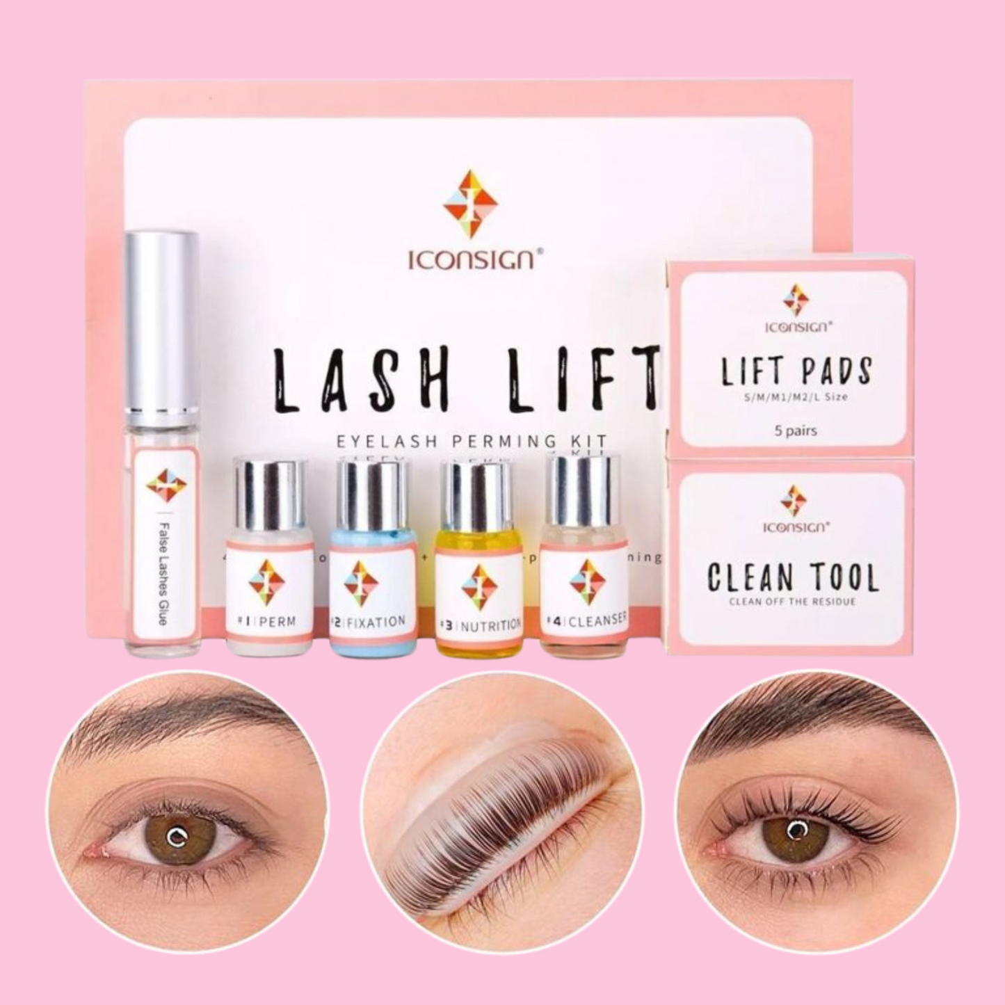 KIT PARA LIFTING DE PESTAÑAS EN CASA LASHLIFT®