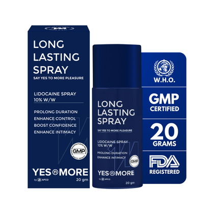 Yesnmore ® Larga duración | Spray retardante para hombres
