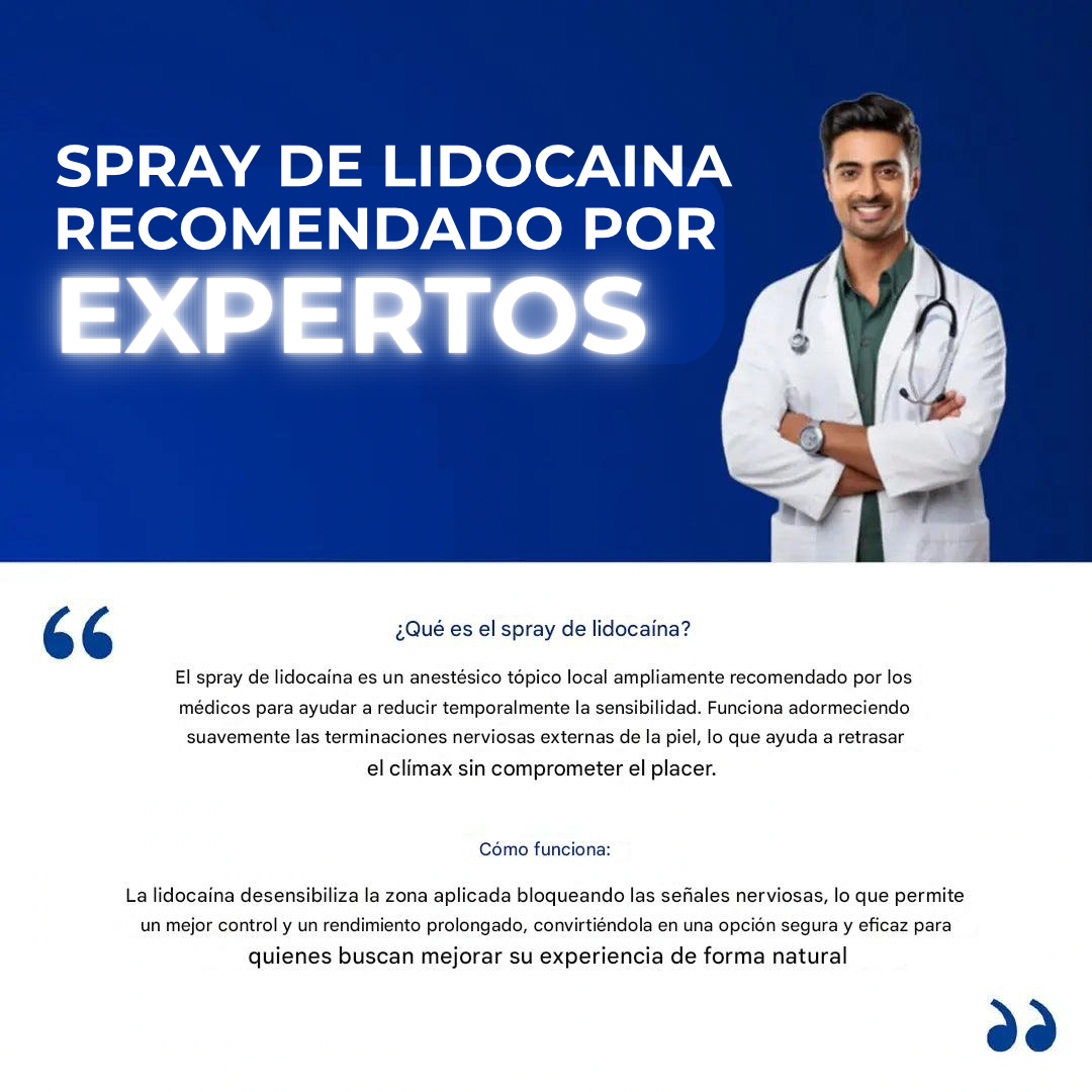 Yesnmore ® Larga duración | Spray retardante para hombres