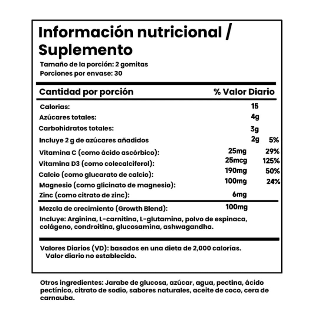 Luntra™ Crecimiento Óseo Natural
