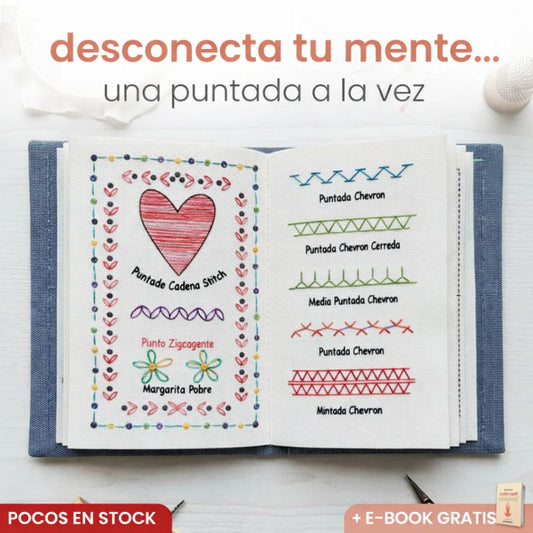 Libro de puntadas de Bordado