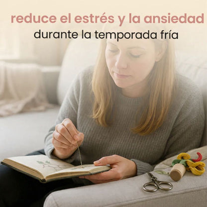 Libro de puntadas de Bordado