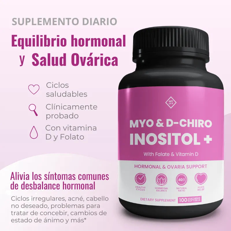 Inositol - Equilibrio hormonal y salud ovárica