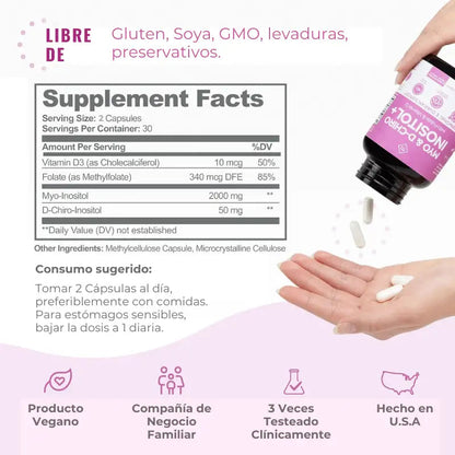 Inositol - Equilibrio hormonal y salud ovárica