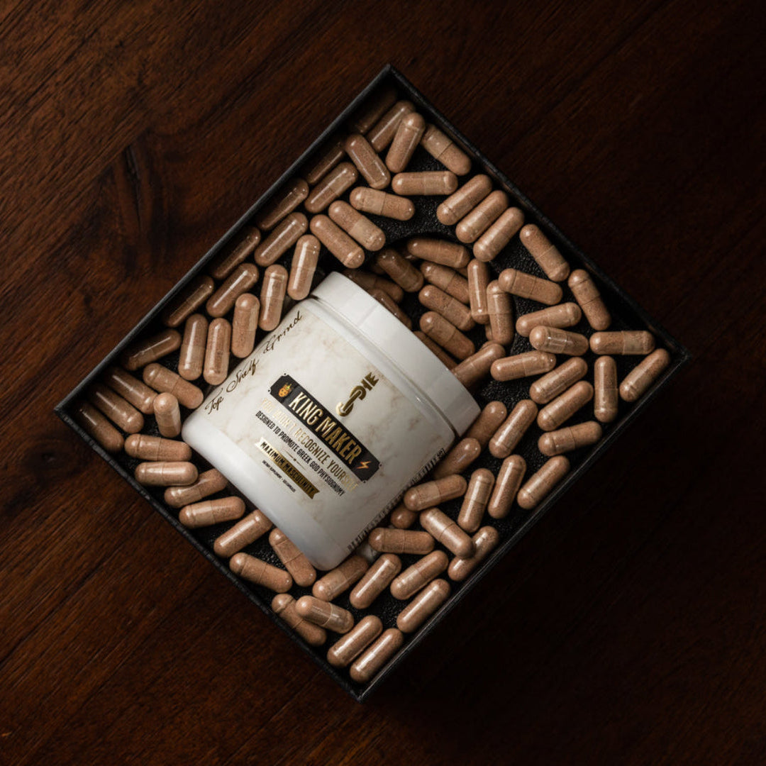King Maker Suplemento 13 en 1 para Hombres Máxima Masculinidad