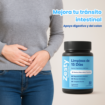 Zesty Nutrition Limpieza digestiva de 15 Días