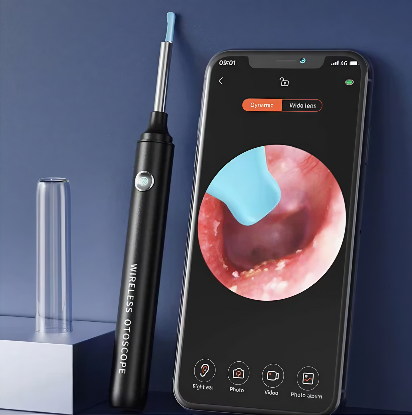 CleanEar - El nuevo método para la limpieza de oídos camara 4K con IA