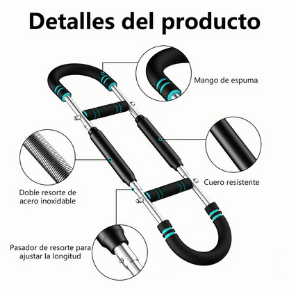 Barras Push - Equipo de ejercicio en casa para hombros, brazos y pecho