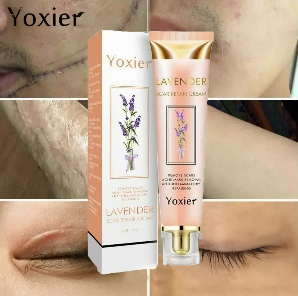 Novella® Crema reparadora de cicatrices de lavanda - Fórmula clínicamente probada