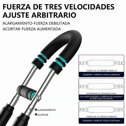 Barras Push - Equipo de ejercicio en casa para hombros, brazos y pecho