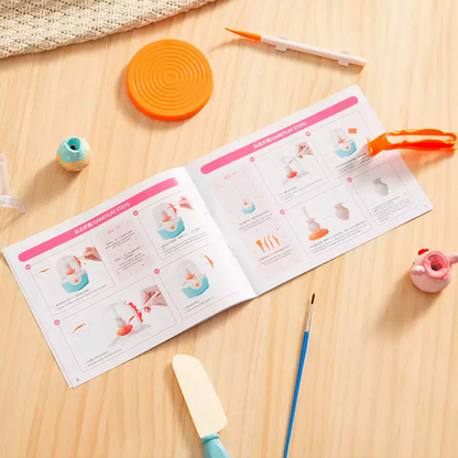 ClayMagic - Kit de cerámica y pintura para niños