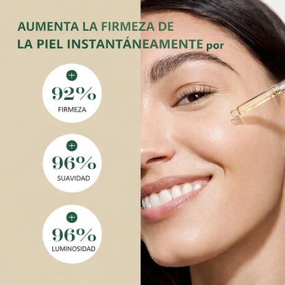 Suero de sebo con micropéptidos dorados Aussie Betta: antienvejecimiento suave para pieles sensibles