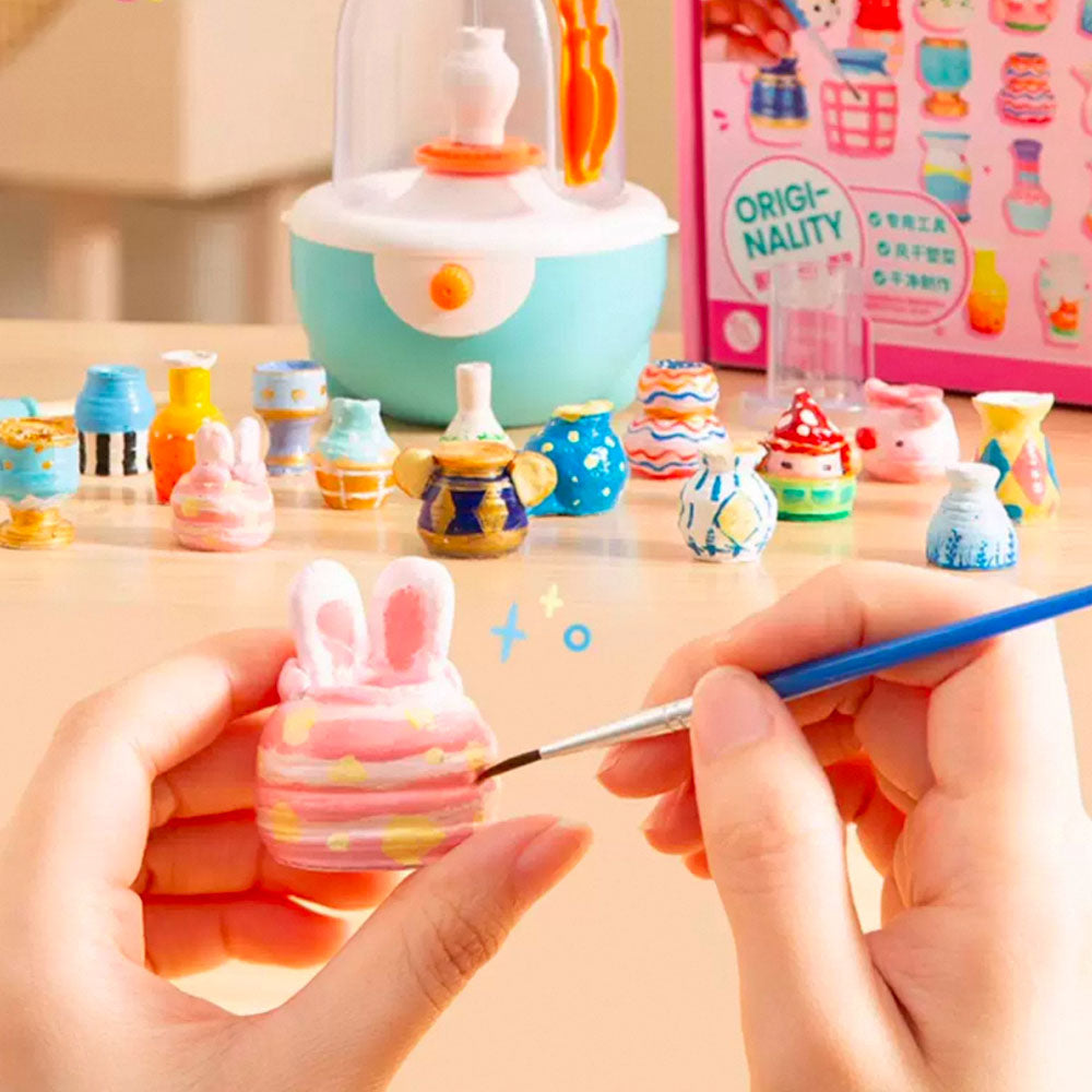 ClayMagic - Kit de cerámica y pintura para niños