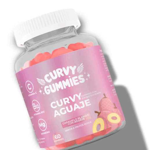 Realza tus Curvas en 7 Semanas 🍑 Curvy Gummies de Aguaje para Glúteos y Senos