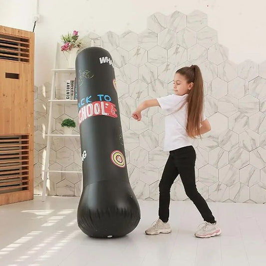 SACO DE BOXEO AUTOEQUILIBRANTE PARA QUE LOS NIÑOS HAGAN EJERCICIO