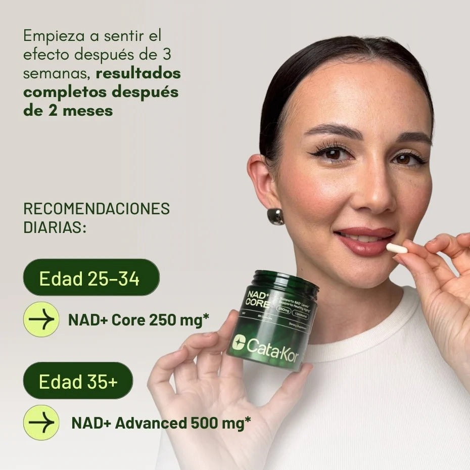 Cata-Kor Avance® Energía celular y longevidad desde dentro