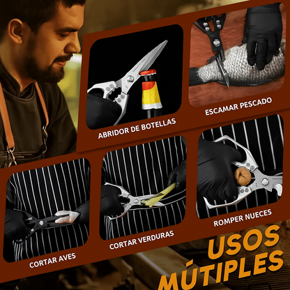 KuraShears® Tijeras para cocina multifuncionales