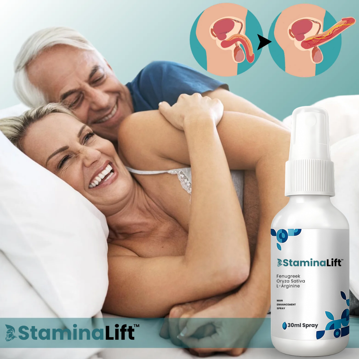 StaminaLift™ Spray para erecciones de algas | ¡Erecciones duras como una roca en solo 1 minuto!