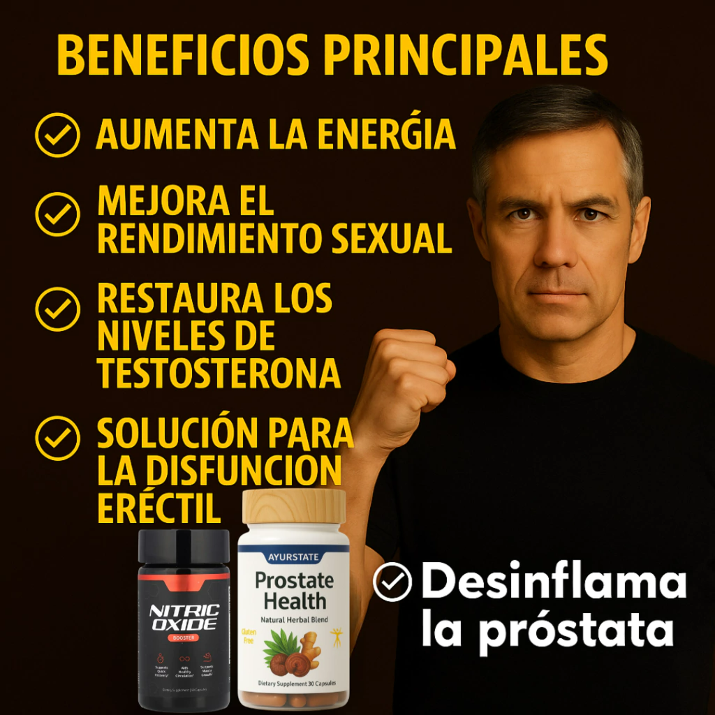 PROSTATE MAX™  | DUO POTENTE 2X1