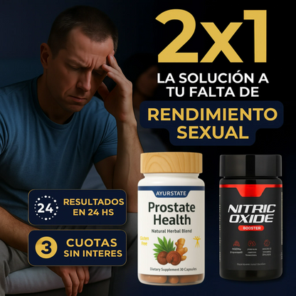 PROSTATE MAX™  | DUO POTENTE 2X1