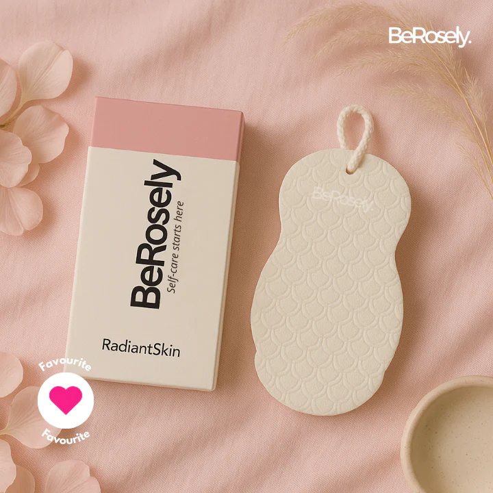 RadiantSkin® Esponja de baño exfoliante súper suave