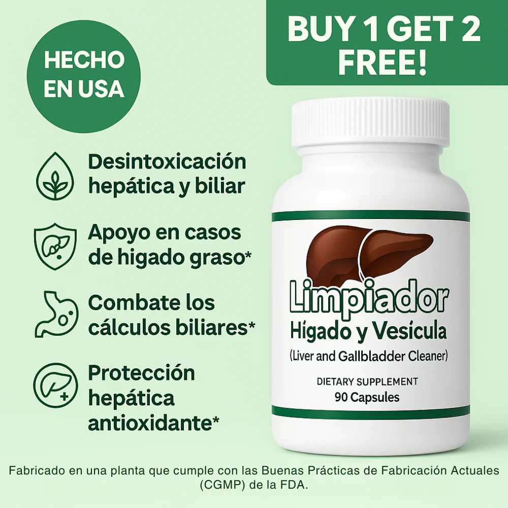 Limpiador Hígado y Vesícula, Boldo & Milk Thistle Extract
