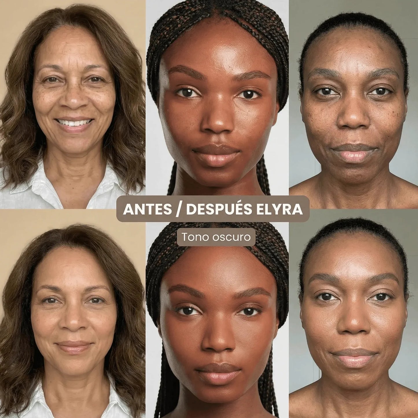 Base Coreana ELYRA™ Se adapta a tu piel. La cuida. La embellece