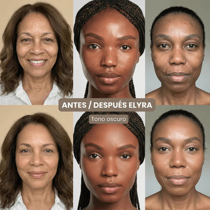 Base Coreana ELYRA™ Se adapta a tu piel. La cuida. La embellece