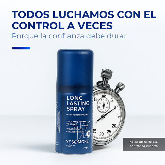 Yesnmore ® Larga duración | Spray retardante para hombres