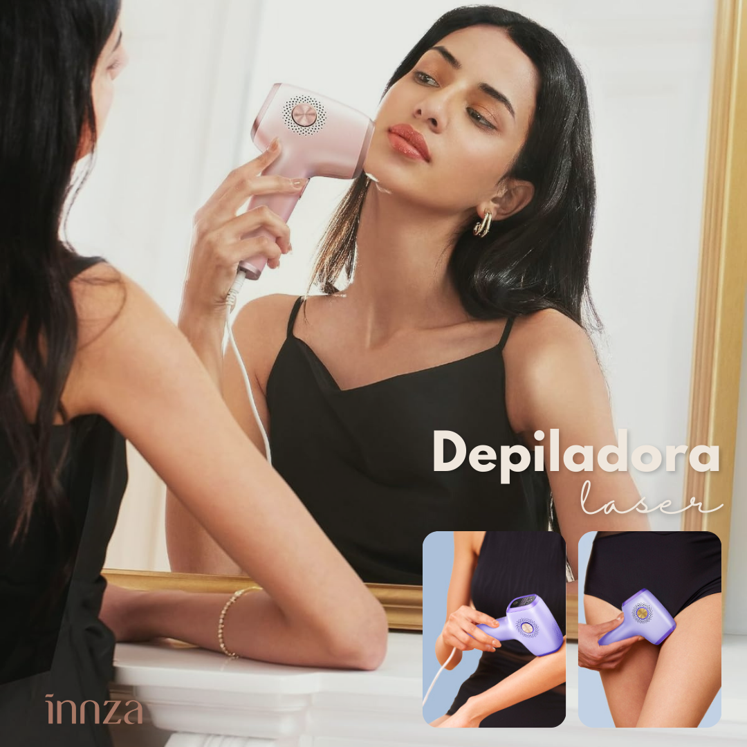 INNZA® Depiladora laser en casa