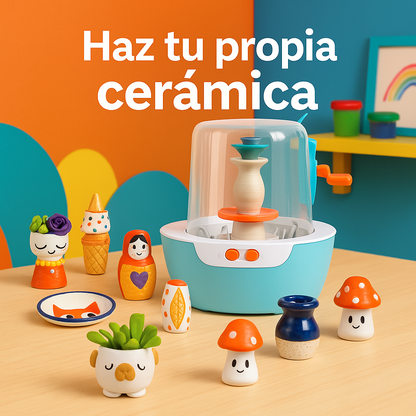 ClayMagic - Kit de cerámica y pintura para niños