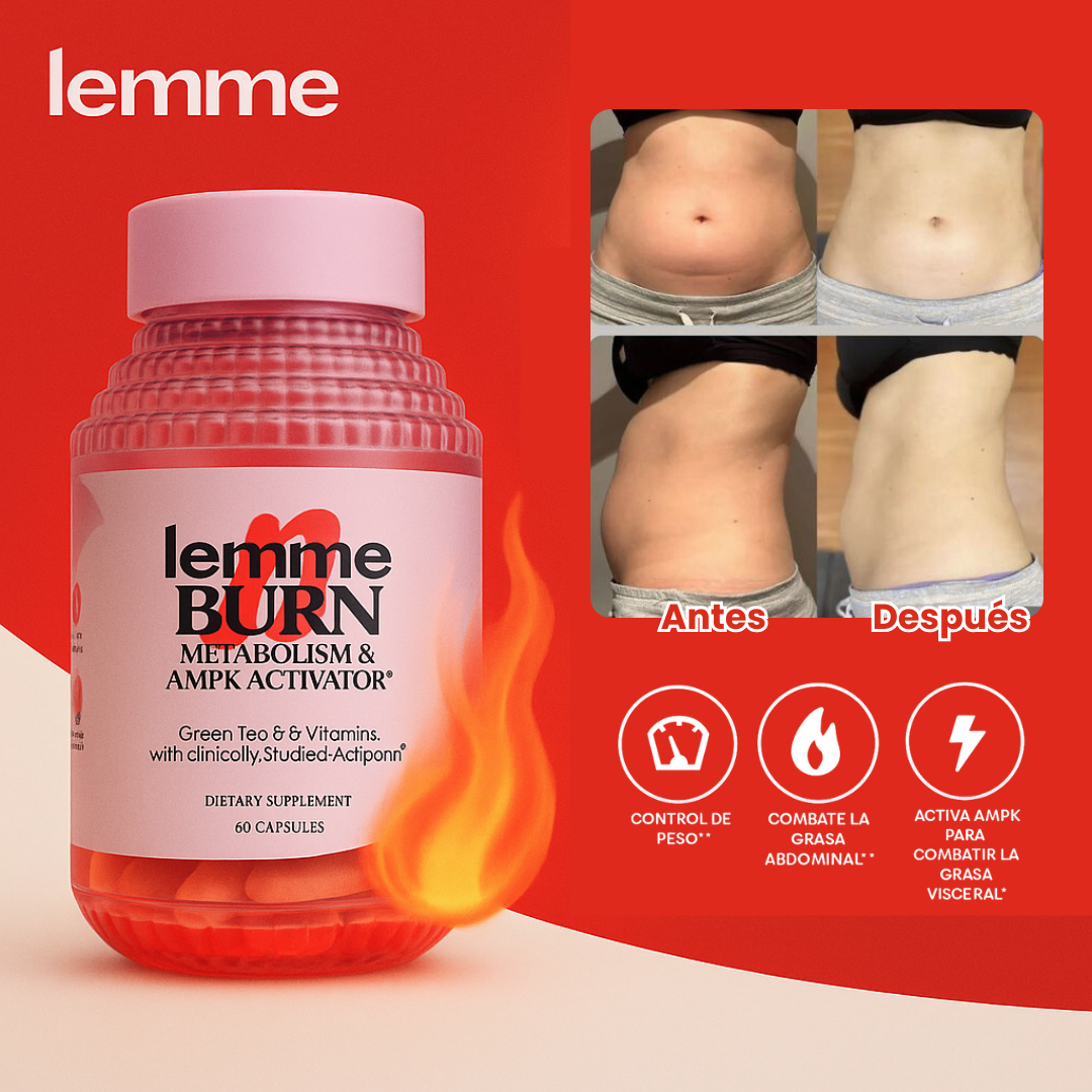 Lemme Burn- Quema Grasa y mejora el metabolismo